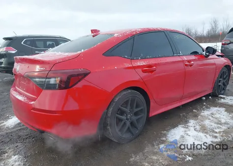 2025 Honda Civic Sport from USA, damaged, VIN 2HGFE2F50SH507801